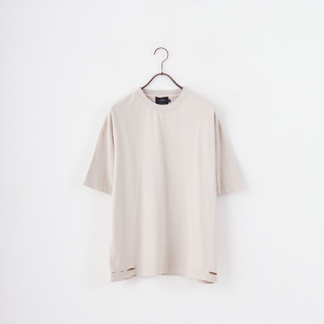 SLICK [スリック] ピグメントダイダメージTシャツ [5230116]