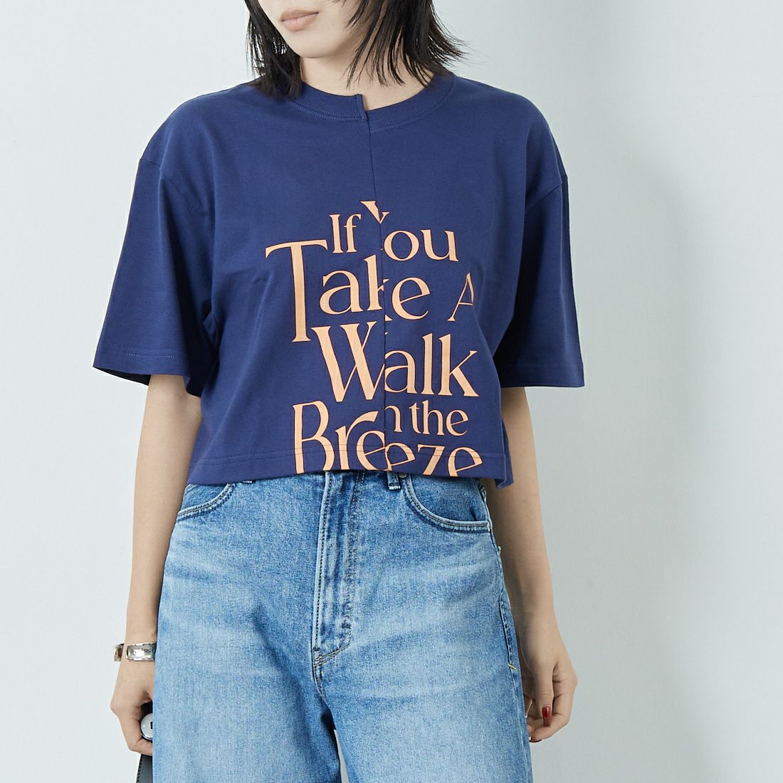 NAVY&&モデル身長：167cm 着用サイズ：F&&