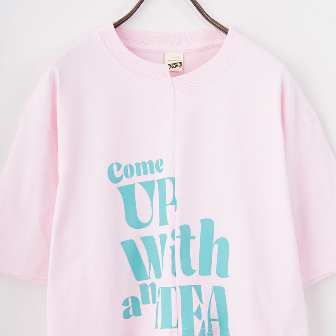 SCREEN STARS [スクリーンスターズ] 別注 リメイクプリントTシャツ [2522-RMPTIN-JF] L.PINK