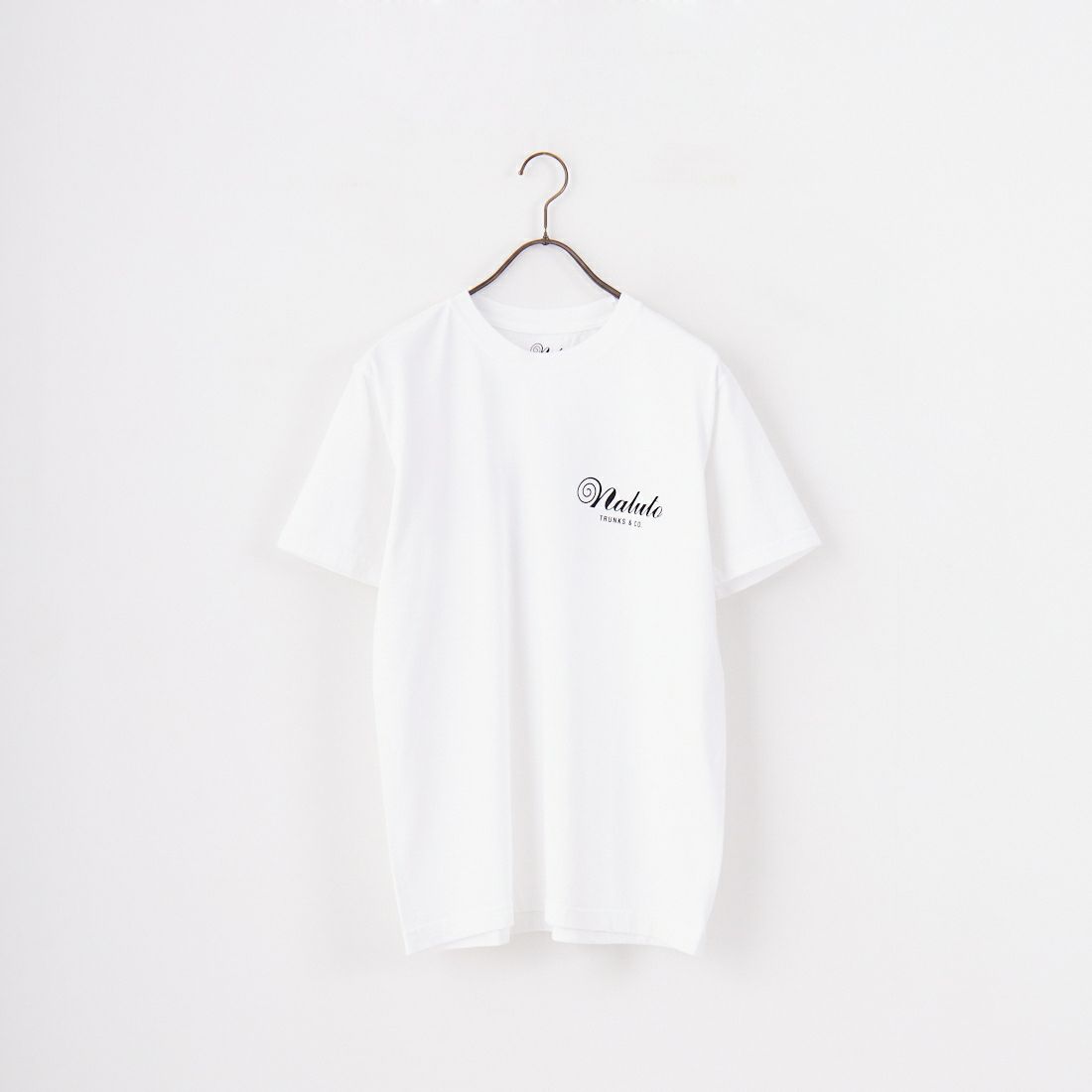 NALUTO TRUNKS [ナルトトランクス] ナルトロゴTシャツ [NALUTO-LOGO-TSHIRTS] ﾎﾜｲﾄ