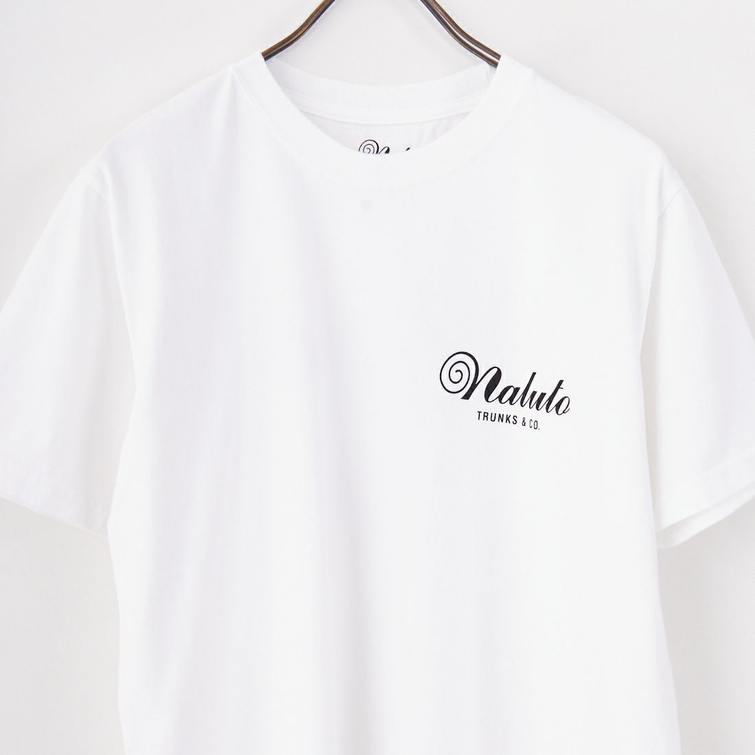 NALUTO TRUNKS [ナルトトランクス] ナルトロゴTシャツ [NALUTO-LOGO-TSHIRTS] ﾎﾜｲﾄ
