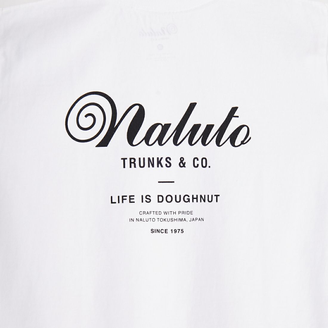 NALUTO TRUNKS [ナルトトランクス] ナルトロゴTシャツ [NALUTO-LOGO-TSHIRTS] ﾎﾜｲﾄ