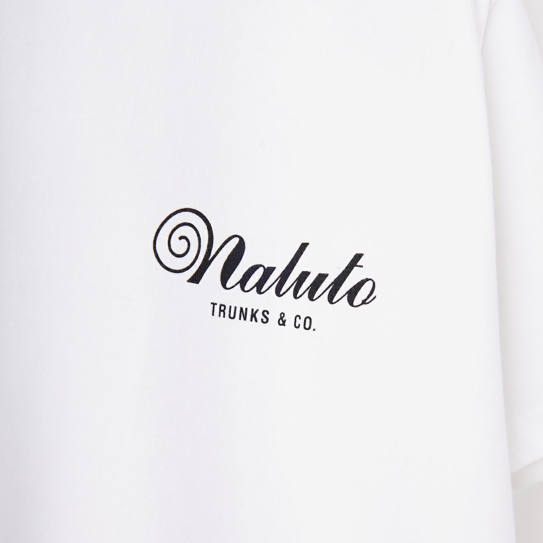 NALUTO TRUNKS [ナルトトランクス] ナルトロゴTシャツ [NALUTO-LOGO-TSHIRTS] ﾎﾜｲﾄ