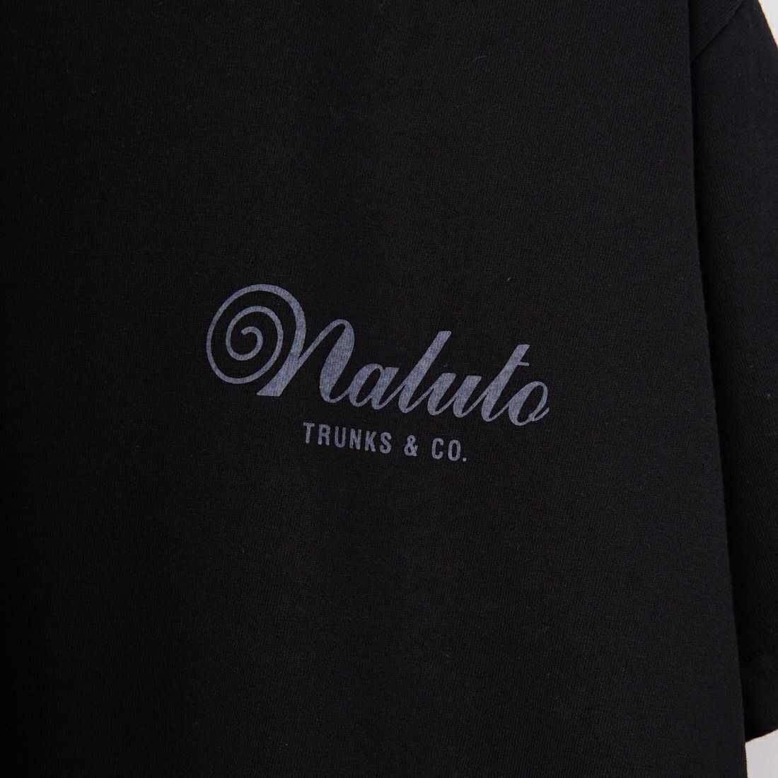 NALUTO TRUNKS [ナルトトランクス] ナルトロゴTシャツ [NALUTO-LOGO-TSHIRTS] ﾌﾞﾗｯｸ
