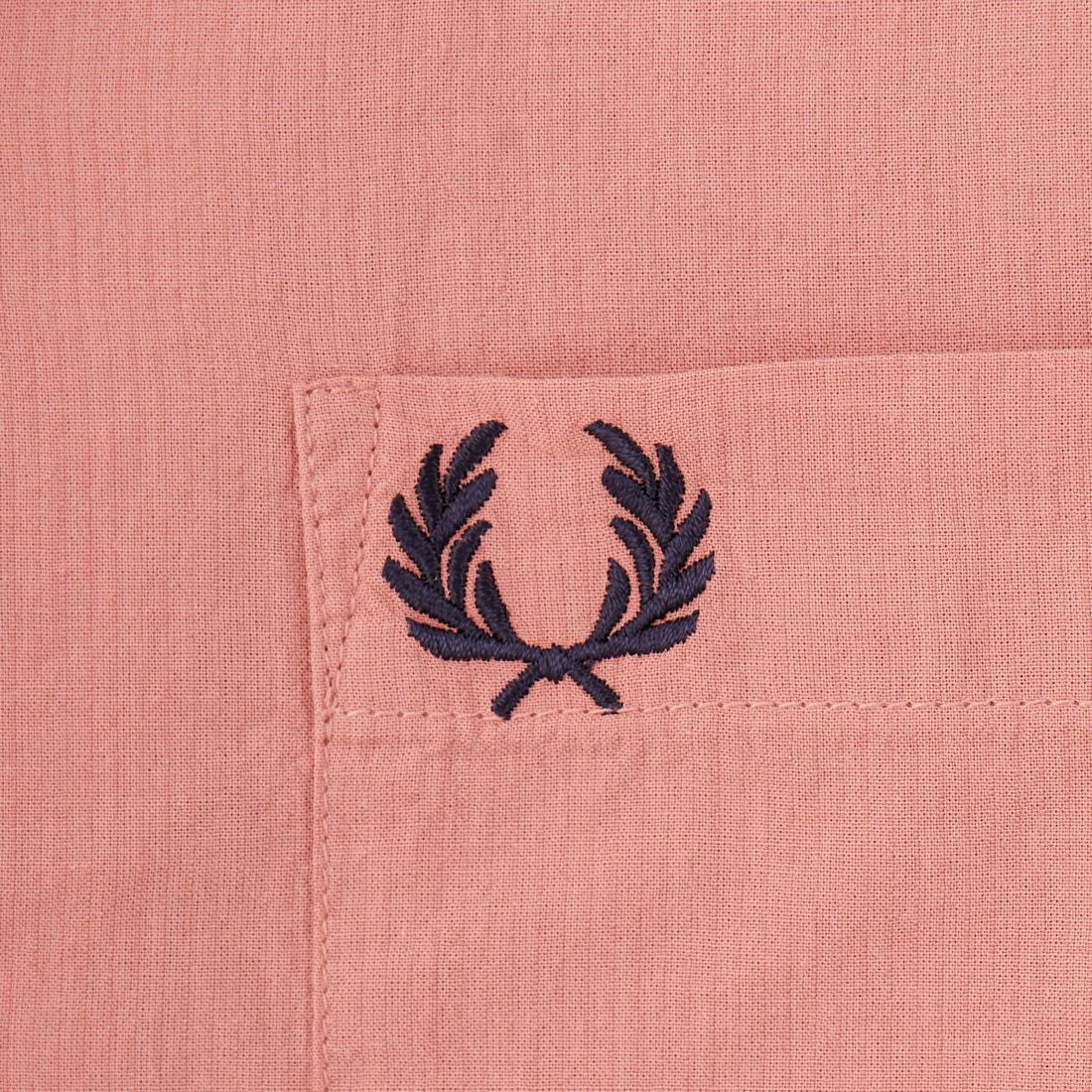 FRED PERRY [フレッドペリー] クレープコットン ショートスリーブオープンカラーシャツ [M7762] X90 PUTTY