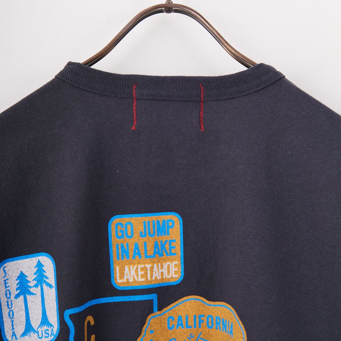 HELLO CALIF [ハローカリフ] 7.1oz天竺プリントTシャツ [HC-252-040] A SUMIKURO