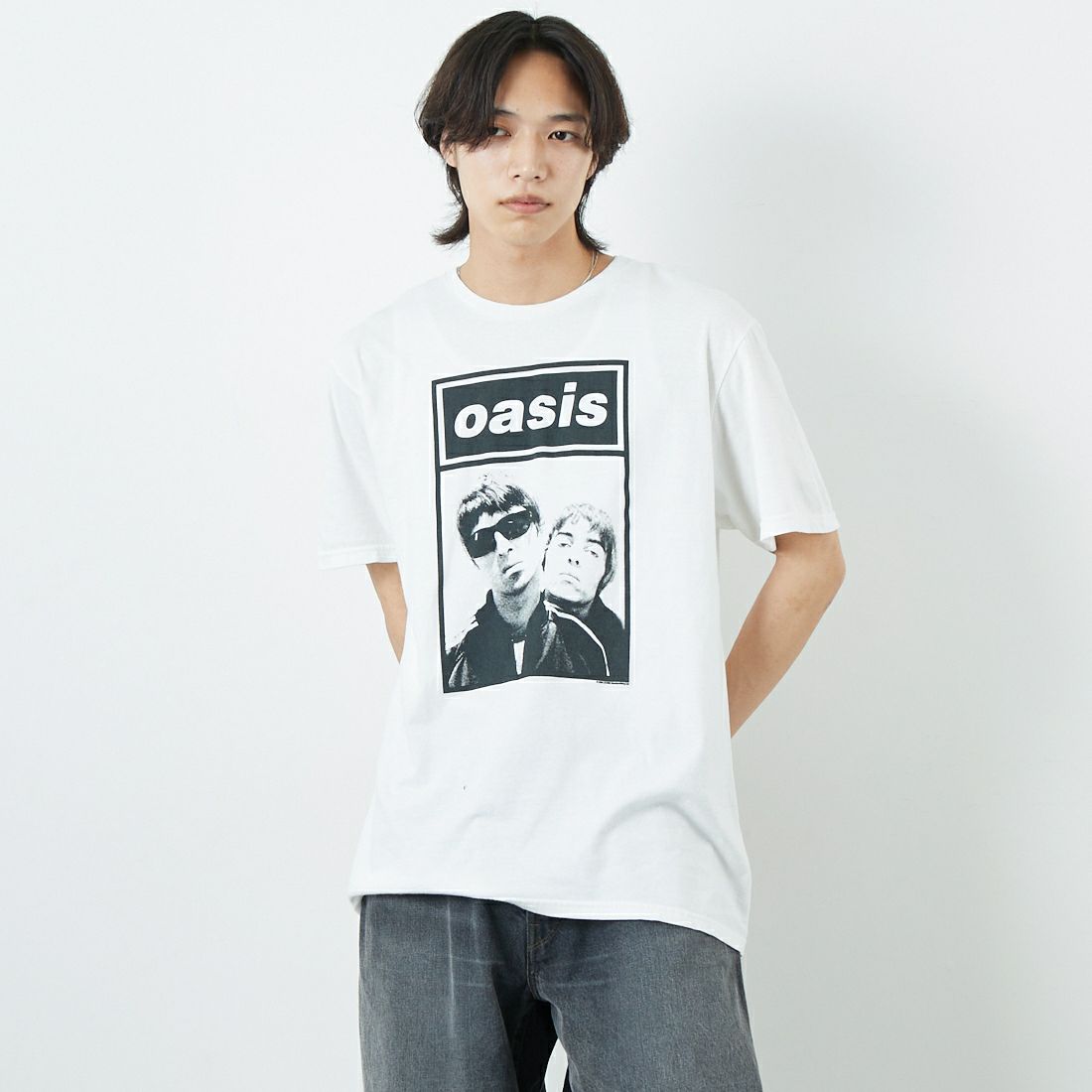 THRIFTY LOOK [スリフティールック] oasis ショートスリーブTシャツ [TL24S093-W1]