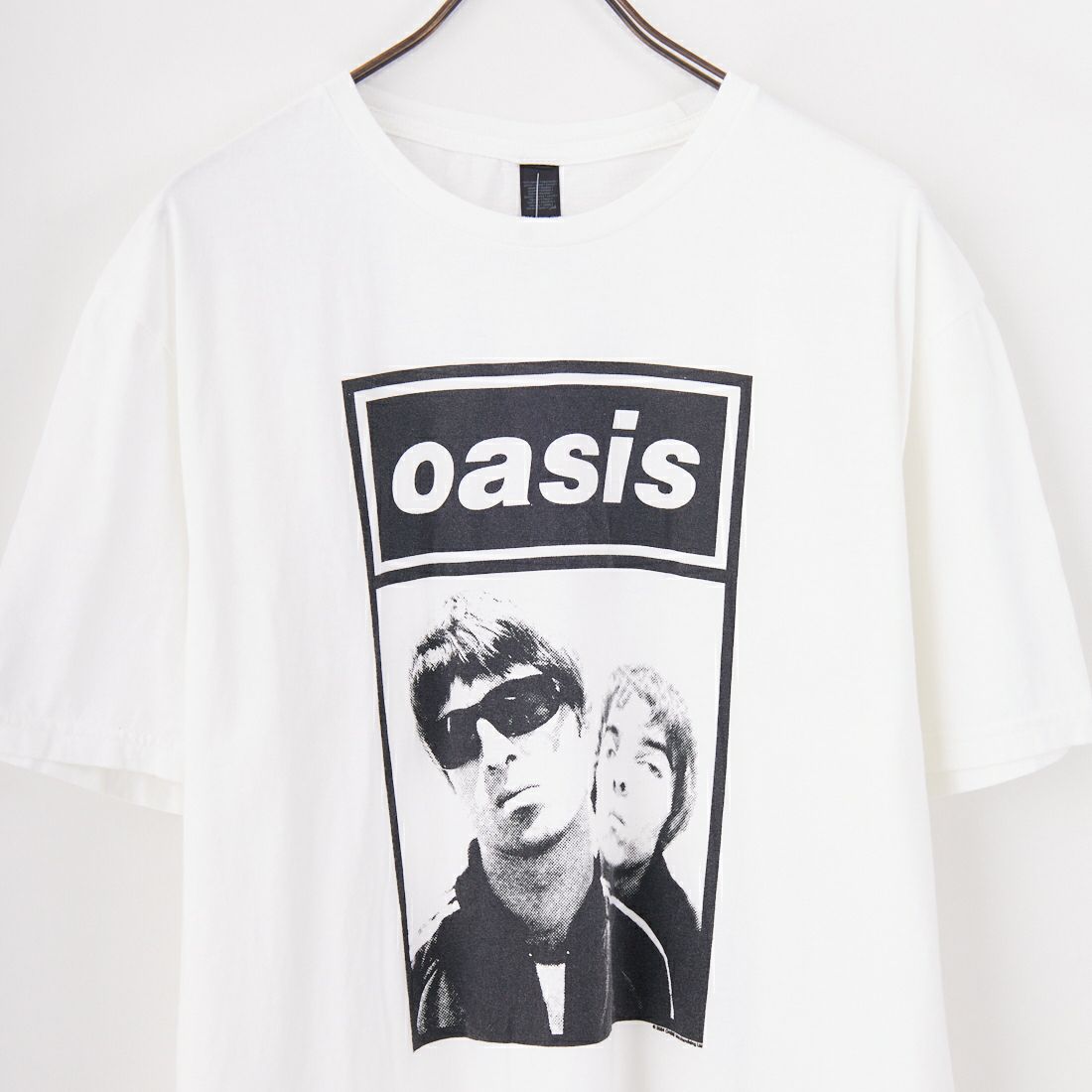 THRIFTY LOOK [スリフティールック] oasis ショートスリーブTシャツ [TL24S093-W1] WHITE1