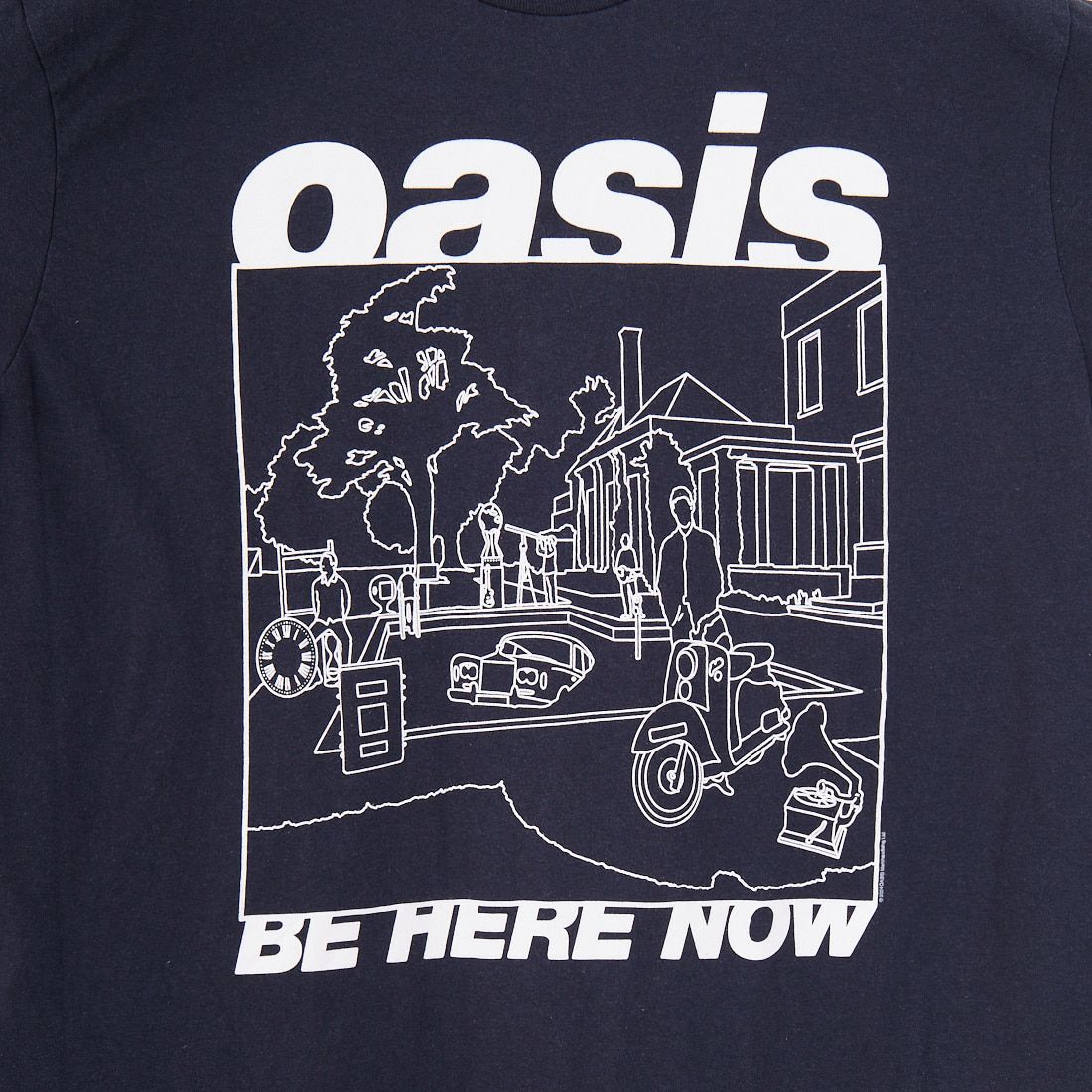 THRIFTY LOOK [スリフティールック] oasis ショートスリーブTシャツ [TL25S044-B] BLACK