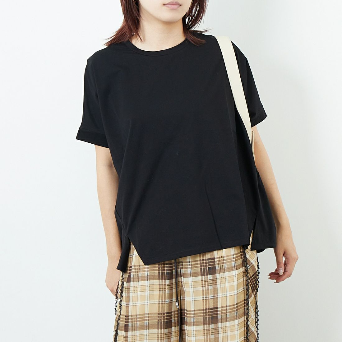 Jf Ready Made [ジェイエフレディメイド] シルケットベアスリットTシャツ [3101103]