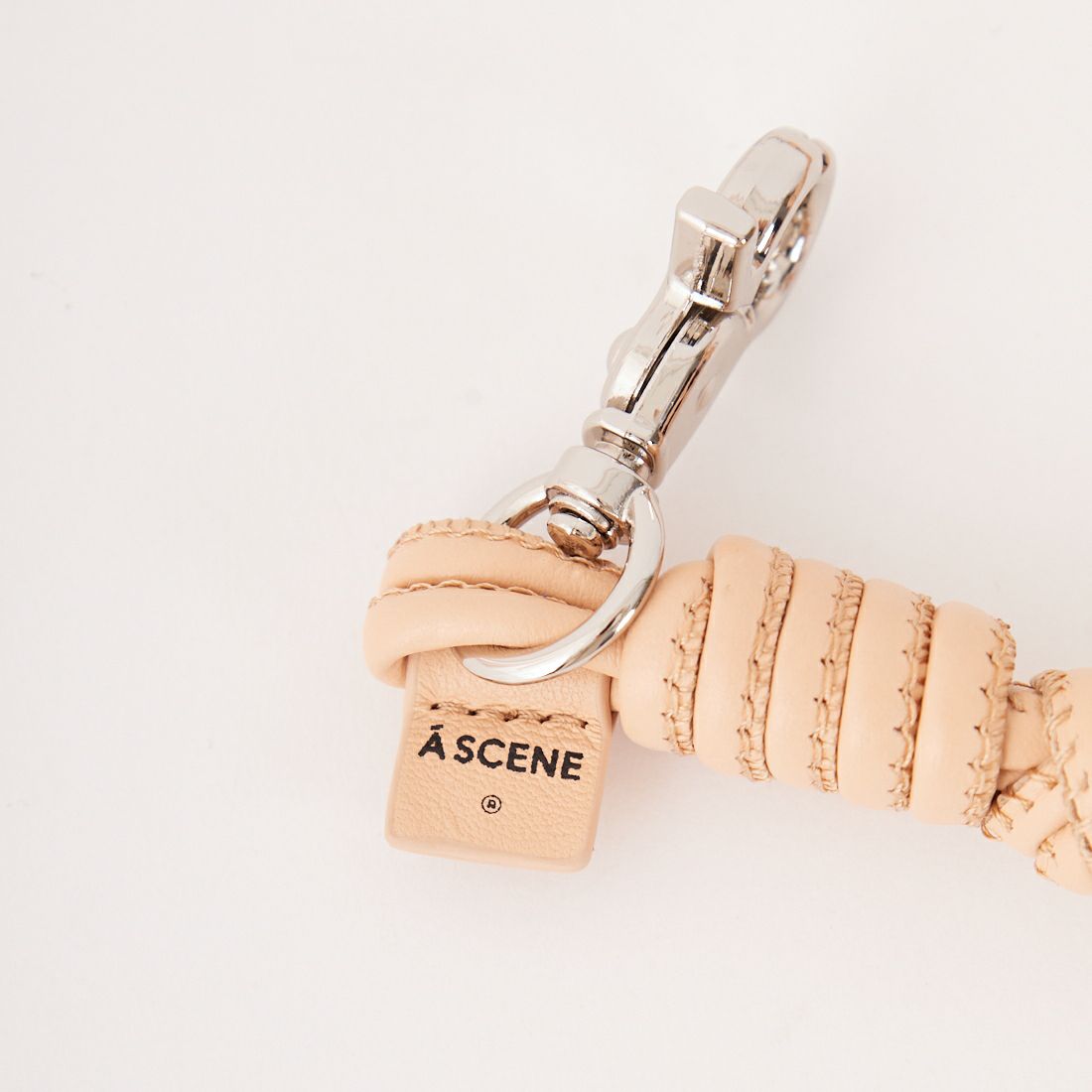 A SCENE [エーシーン] デザインパラコードレザーストラップ [AS03-009] BEIGE