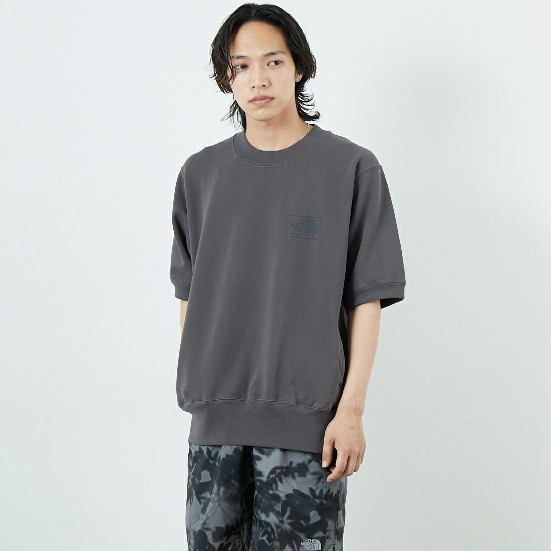 THE NORTH FACE PURPLE LABEL [ザ ノースフェイス パープルレーベル] 11オンスフィールドショートスリーブスウェット [N25SH042]