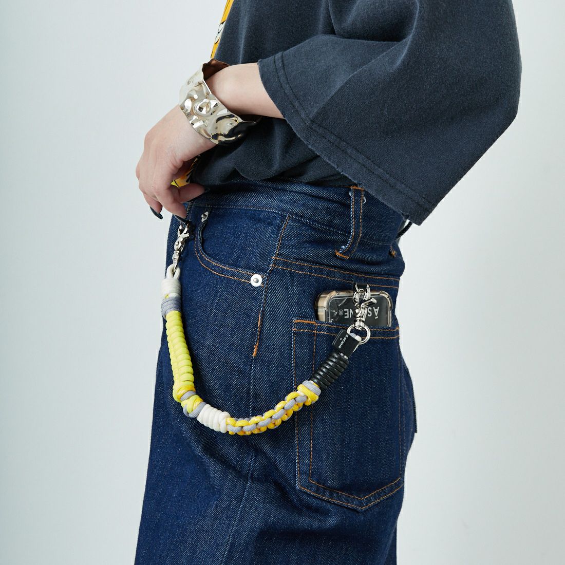 A SCENE [エーシーン] デザインパラコードストラップ [AS03-003] YELLOW