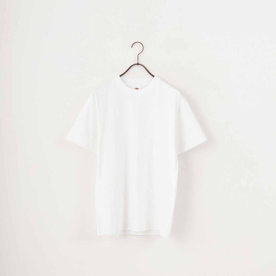 FRUIT OF THE LOOM [フルーツ オブ ザ ルーム] × 中津川吾郎(MIN-NANO) 別注2パックTシャツ [81256900-JF] WHT/WHT