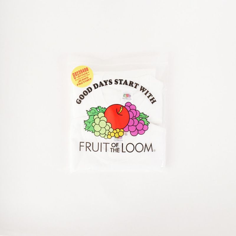 新品　min-nano fruit of the loom サイズL FRUIT OF THE LOOM tシャツ 「FRUIT LOOM/フルーツオブザルーム