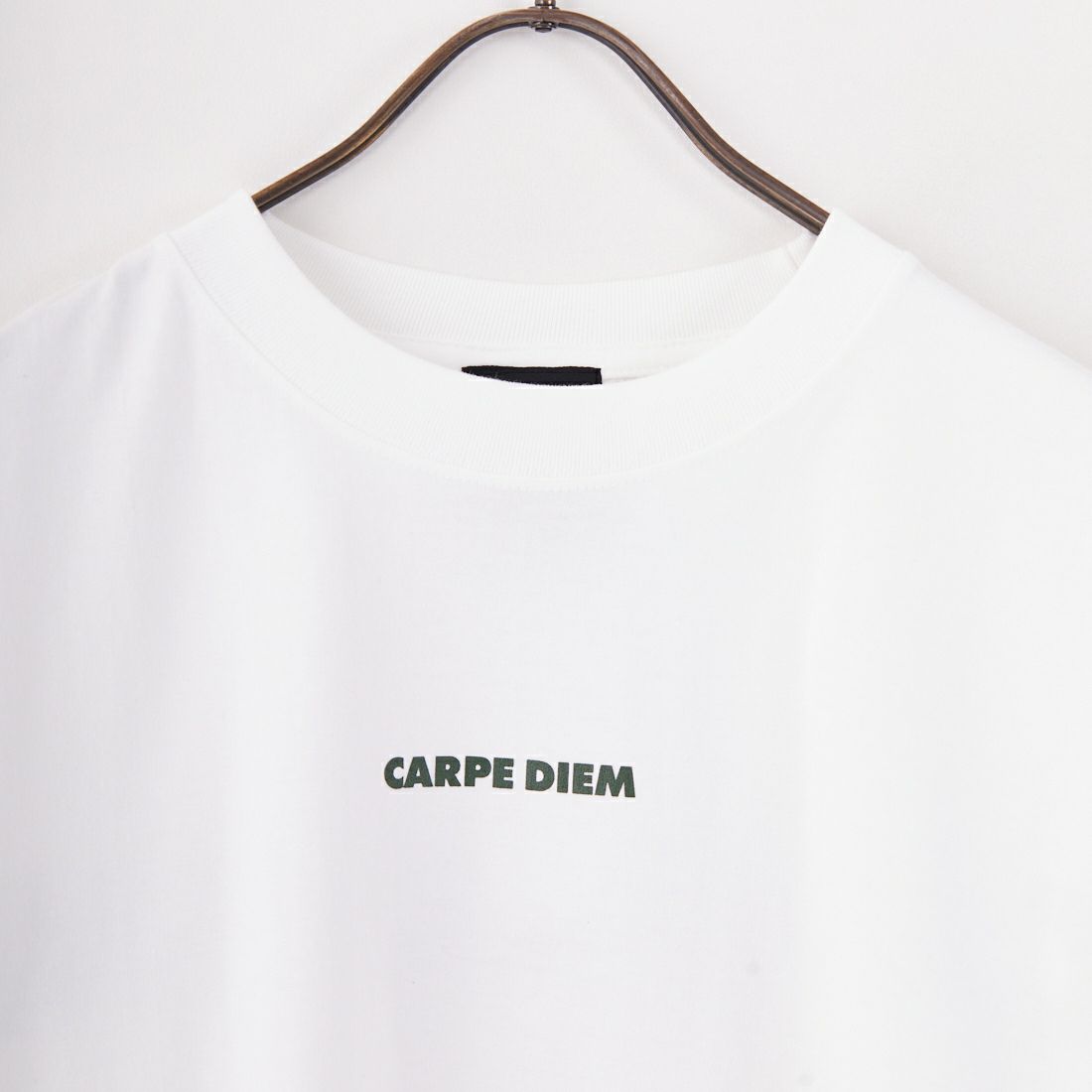 CARPE DIEM [カルペディエム] ブラックライン 5分袖Tシャツ [JCD-T003] WHITE