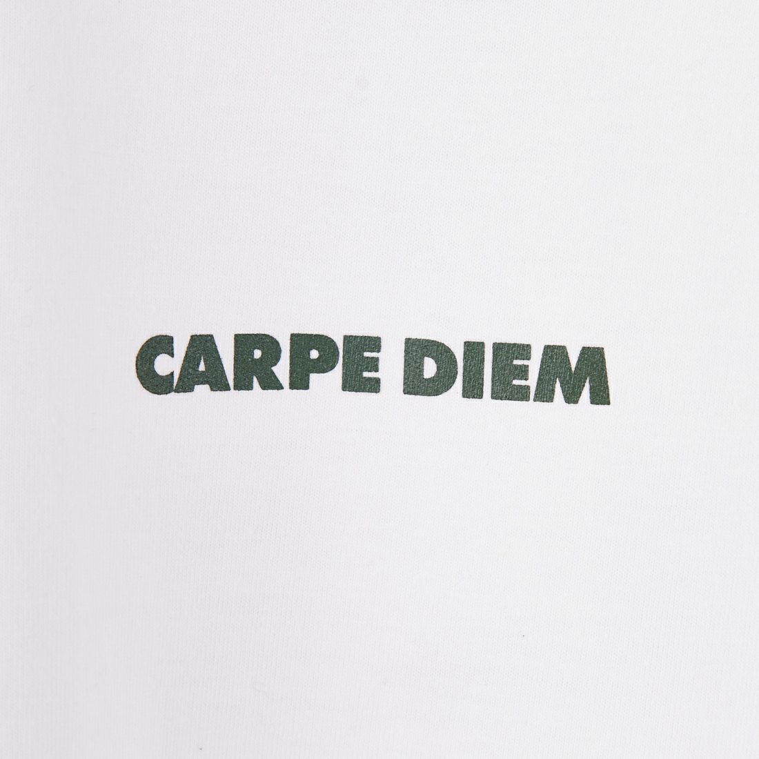 CARPE DIEM [カルペディエム] ブラックライン 5分袖Tシャツ [JCD-T003] WHITE