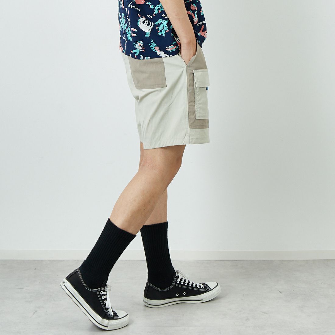 patagonia [パタゴニア] メンズ アウトドアエブリデーショーツ 6インチ [57437] PLCN &&モデル身長：179cm 着用サイズ：M&&
