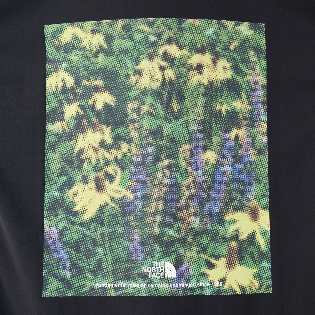 THE NORTH FACE [ザ ノースフェイス] フラッシュドライ ピクセルプラントコットンTシャツ [NT32549] K