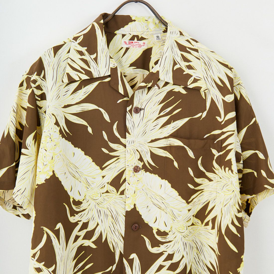 SUN SURF [サンサーフ] レーヨンハワイアンシャツ [SS39413] 138 BROWN