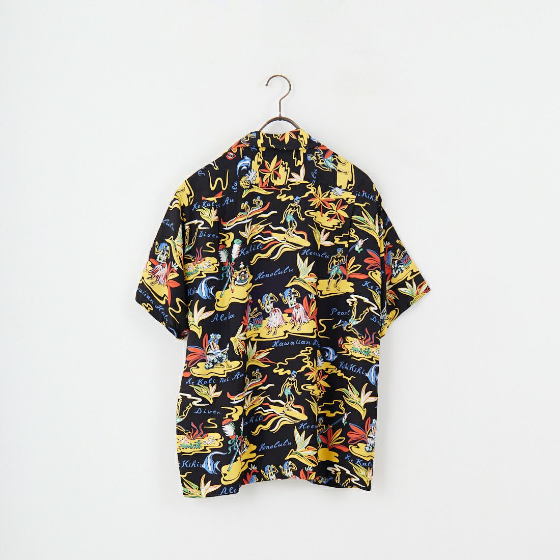 SUN SURF [サンサーフ] レーヨンハワイアンシャツ [SS39411] 119 BLACK