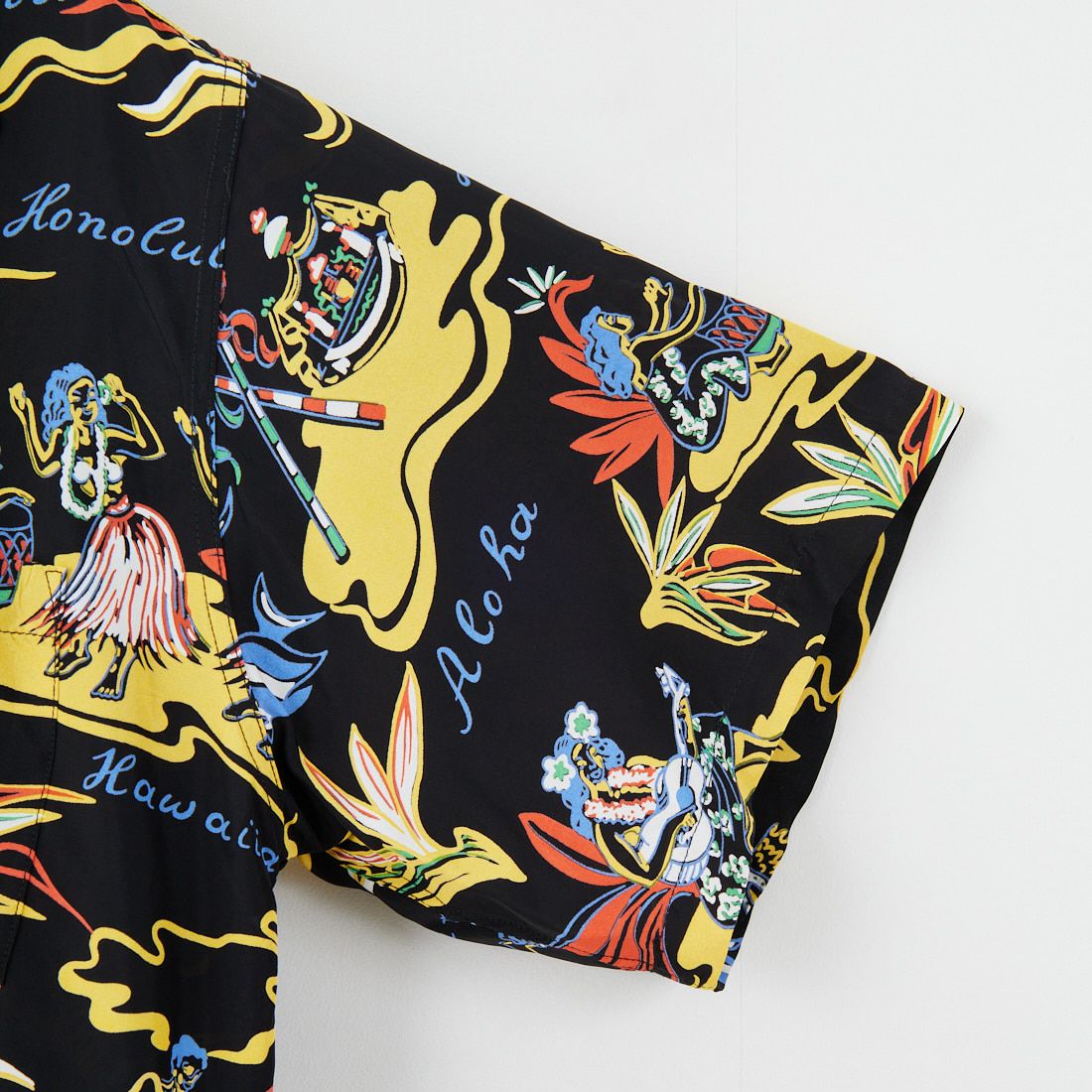 SUN SURF [サンサーフ] レーヨンハワイアンシャツ [SS39411] 119 BLACK