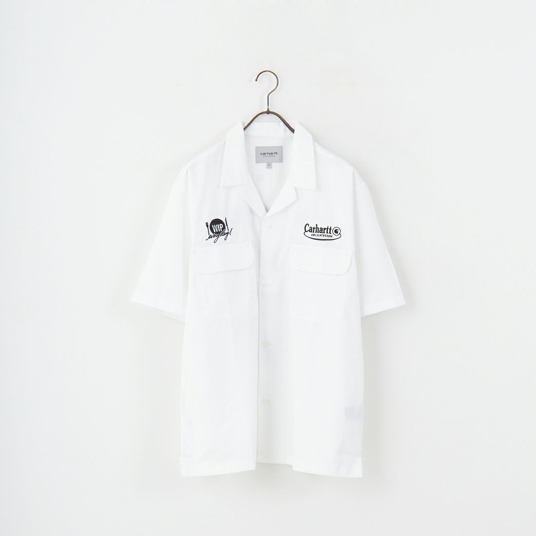 carhartt WIP [カーハートダブリューアイピー] ショートスリーブデリシャツ [I034738] WHITE/BLAC