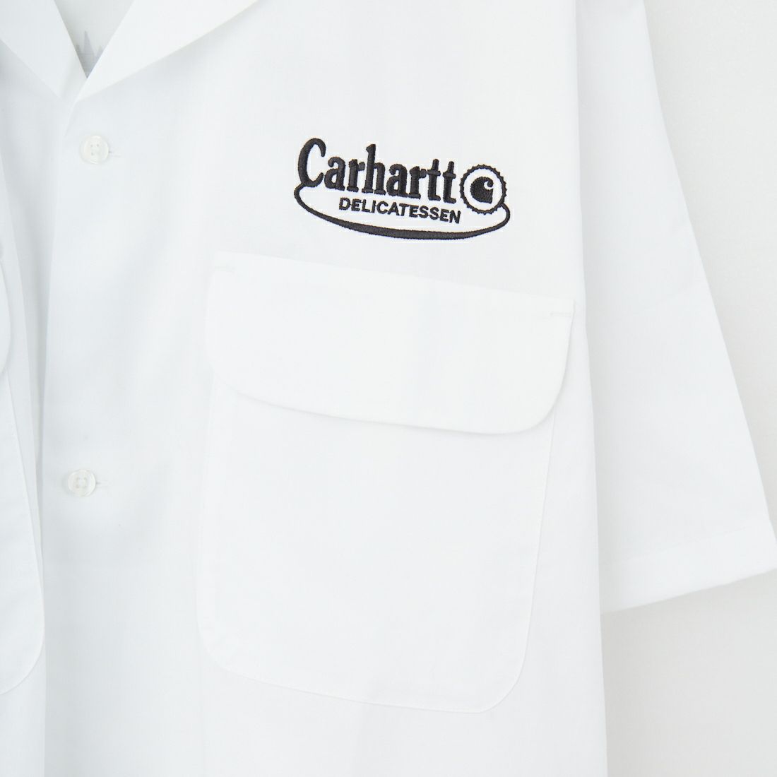 carhartt WIP [カーハートダブリューアイピー] ショートスリーブデリシャツ [I034738] WHITE/BLAC