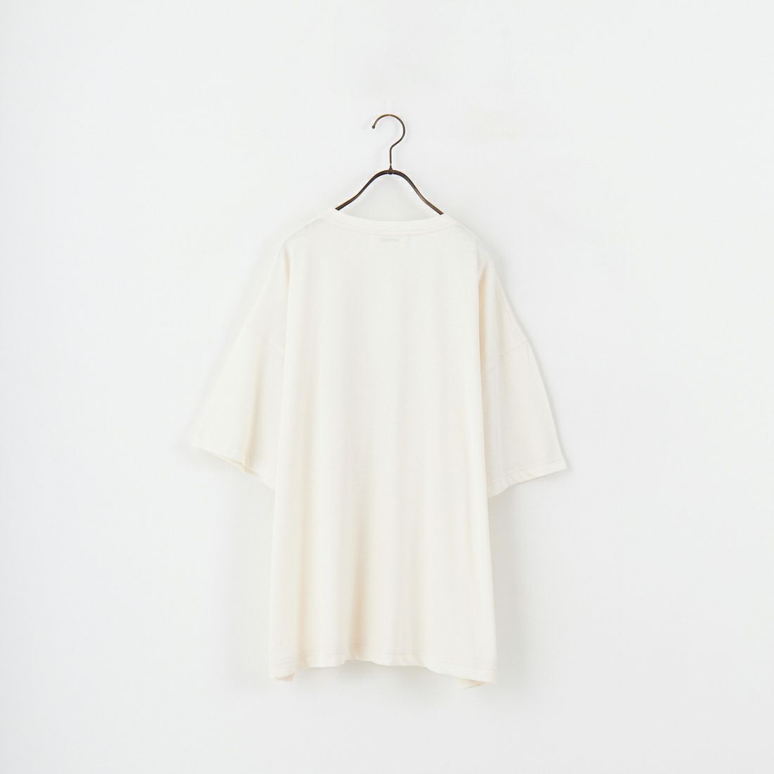 tumugu: [ツムグ] DEPEND天竺 プリントビッグTシャツ [TC25209] 04 IVORY