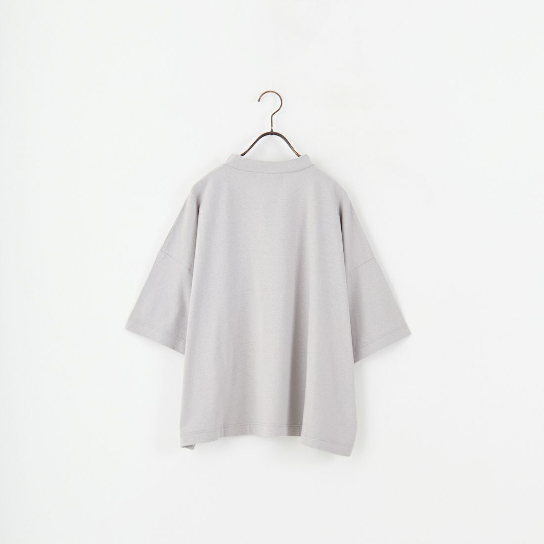 tumugu: [ツムグ] ラフィ天竺プリントTシャツ [TC25202] 80 LT.GRAY