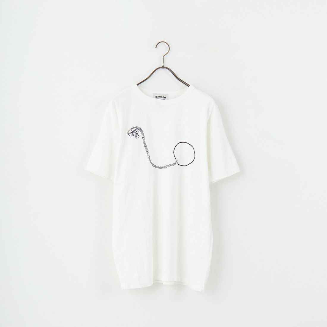 BOW WOW [バウワウ] BALL AND CHAIN 8812 ショートスリーブTシャツ [BW251-BC8T] 88/12 WHIT