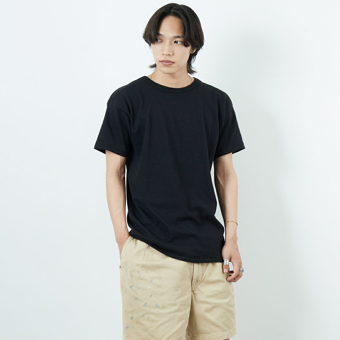 88/12 BLAC&&モデル身長：179cm 着用サイズ：L&&