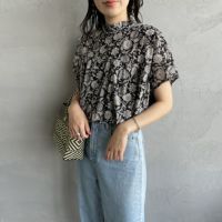 9982 BK/BE&&モデル身長：160cm 着用サイズ：1&&