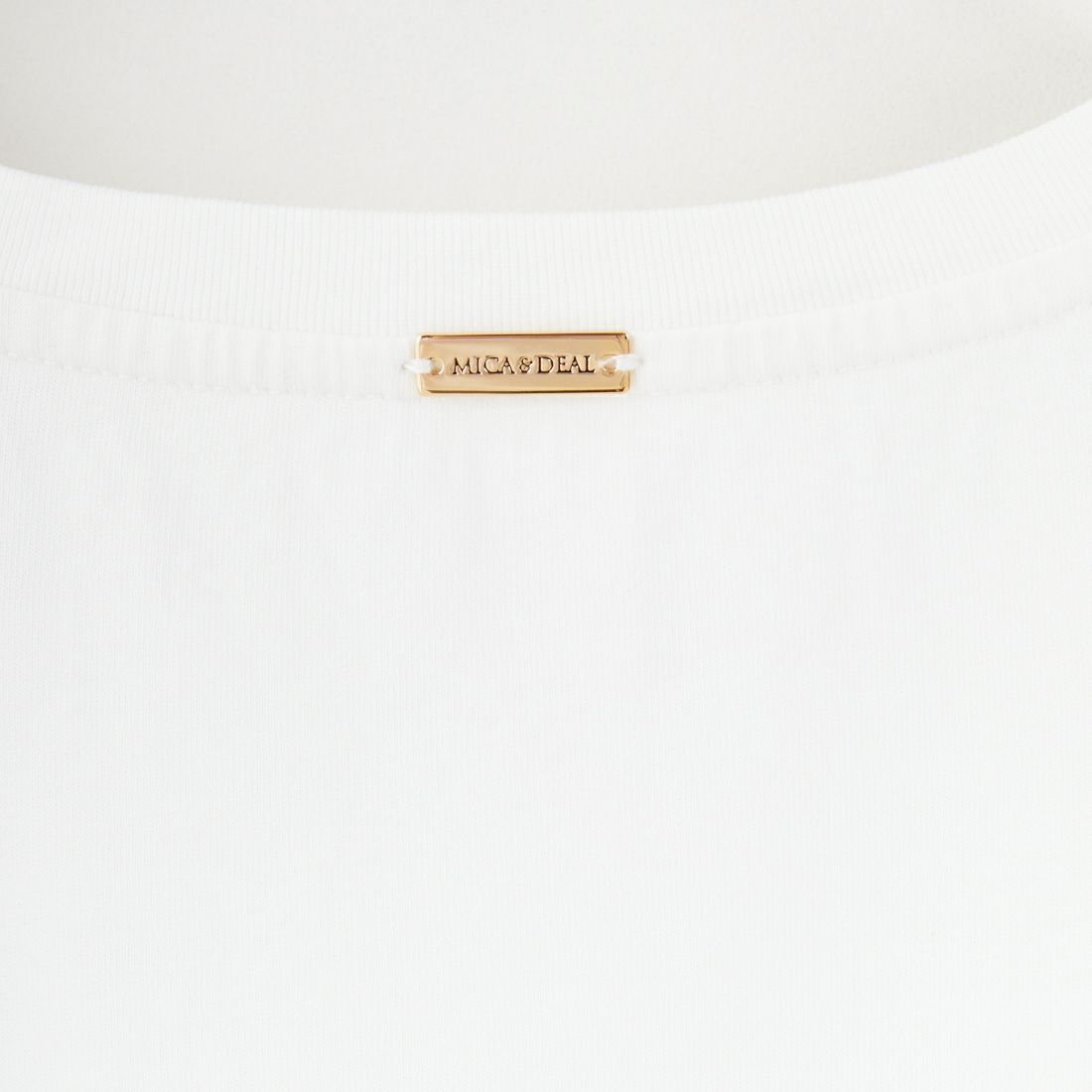 MICA&DEAL [マイカアンドディール] PETITE プリントTシャツ [0125209145] OFF WHITE