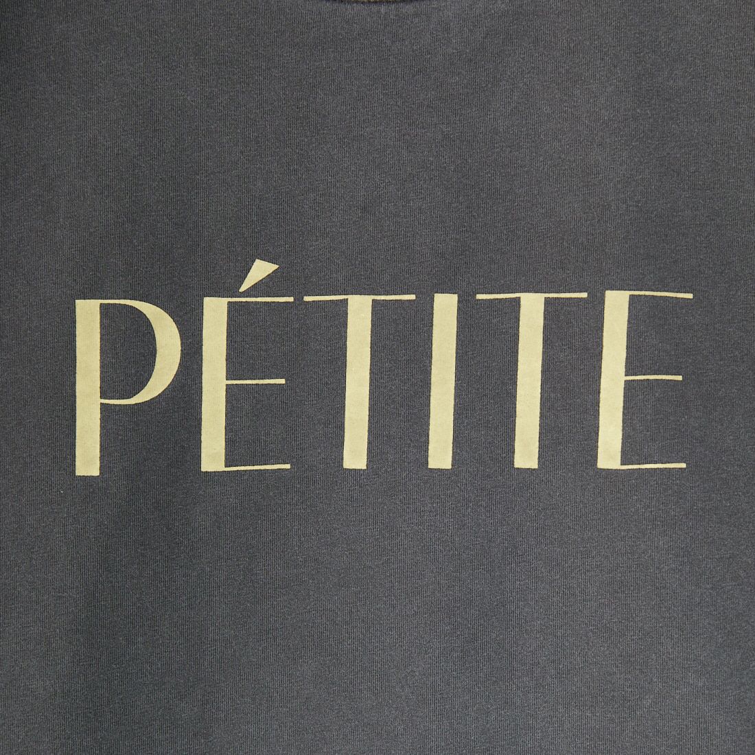 MICA&DEAL [マイカアンドディール] PETITE プリントTシャツ [0125209145] CHARCOAL