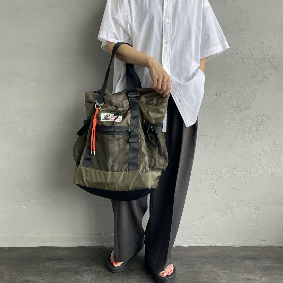 CARIBOU Mountaineering [カリブーマウンテニアリング] 別注 2WAYバックパック [CB24-AC-IN5-JF] OLIVE