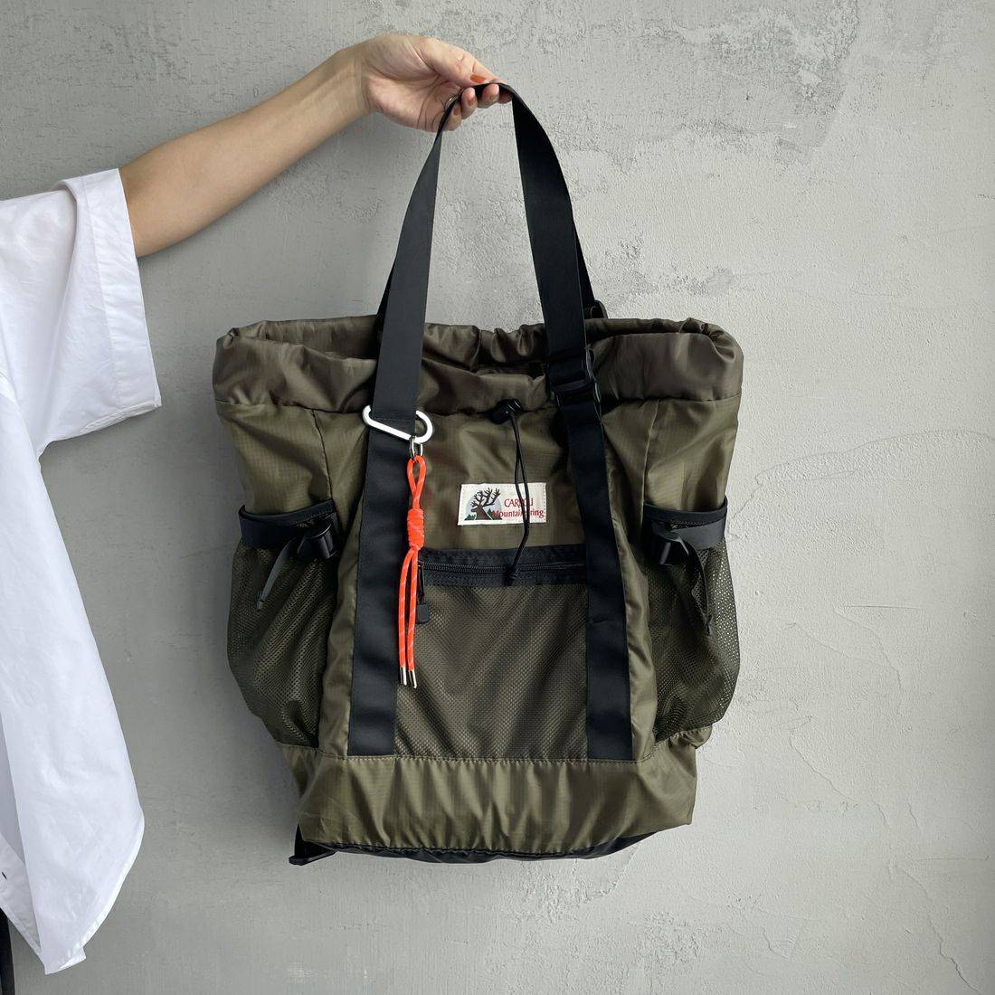 CARIBOU Mountaineering [カリブーマウンテニアリング] 別注 2WAYバックパック [CB24-AC-IN5-JF] OLIVE