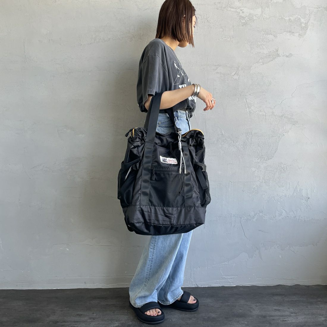 CARIBOU Mountaineering [カリブーマウンテニアリング] 別注 2WAYバックパック [CB24-AC-IN5-JF] BLACK