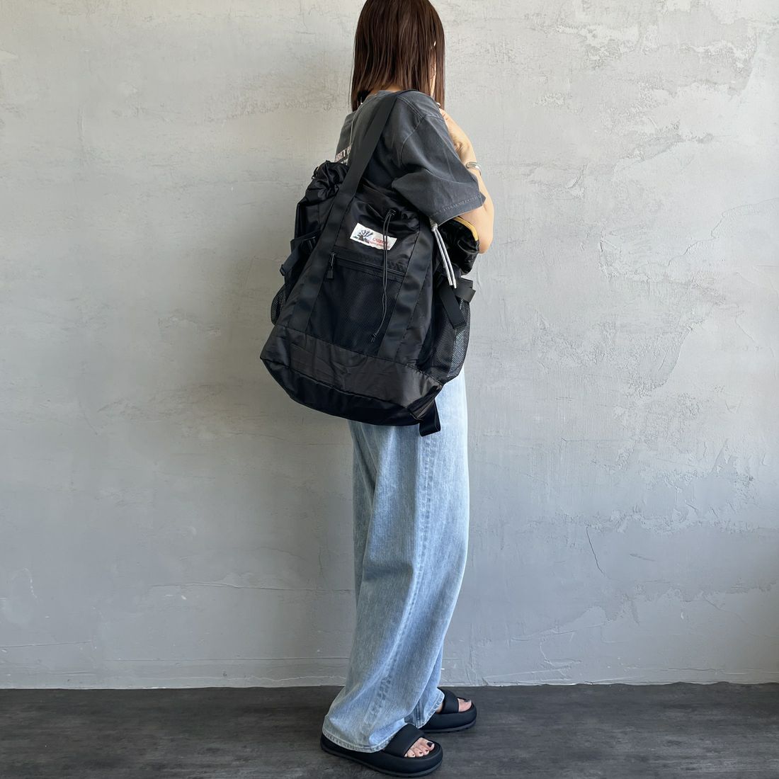 CARIBOU Mountaineering [カリブーマウンテニアリング] 別注 2WAYバックパック [CB24-AC-IN5-JF] BLACK