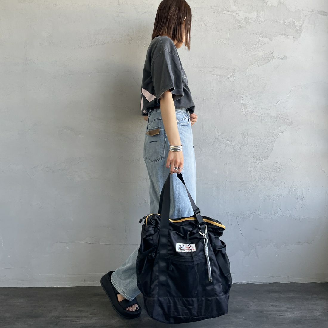 CARIBOU Mountaineering [カリブーマウンテニアリング] 別注 2WAYバックパック [CB24-AC-IN5-JF] BLACK