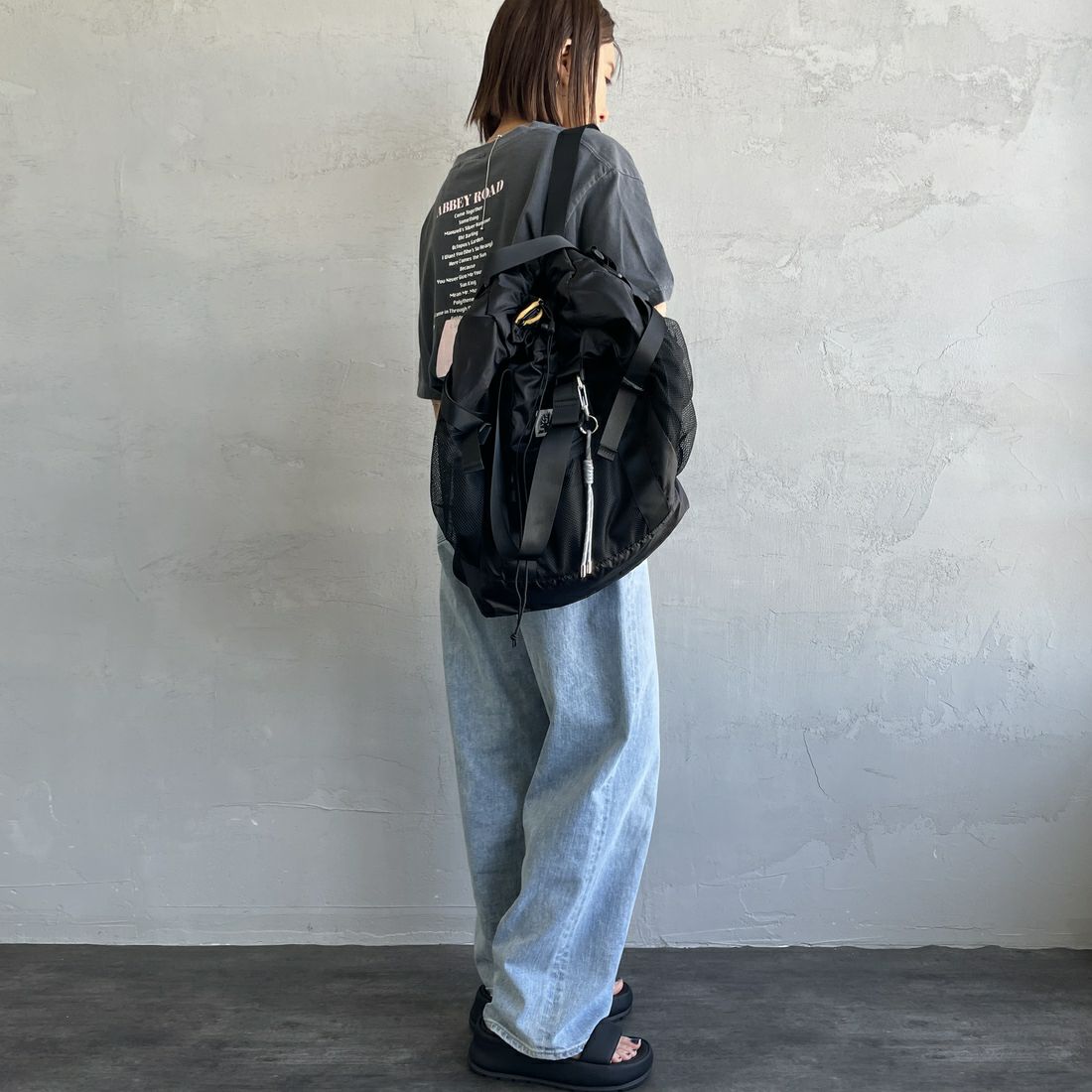 CARIBOU Mountaineering [カリブーマウンテニアリング] 別注 2WAYバックパック [CB24-AC-IN5-JF] BLACK