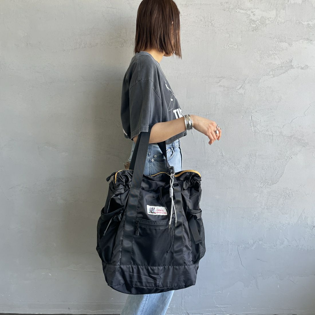 CARIBOU Mountaineering [カリブーマウンテニアリング] 別注 2WAYバックパック [CB24-AC-IN5-JF] BLACK