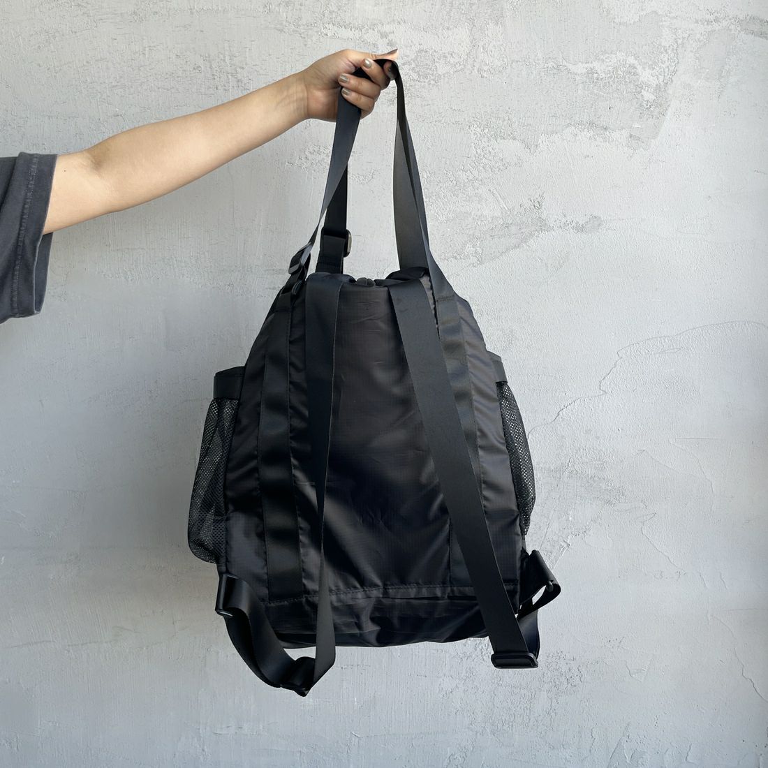 CARIBOU Mountaineering [カリブーマウンテニアリング] 別注 2WAYバックパック [CB24-AC-IN5-JF] BLACK