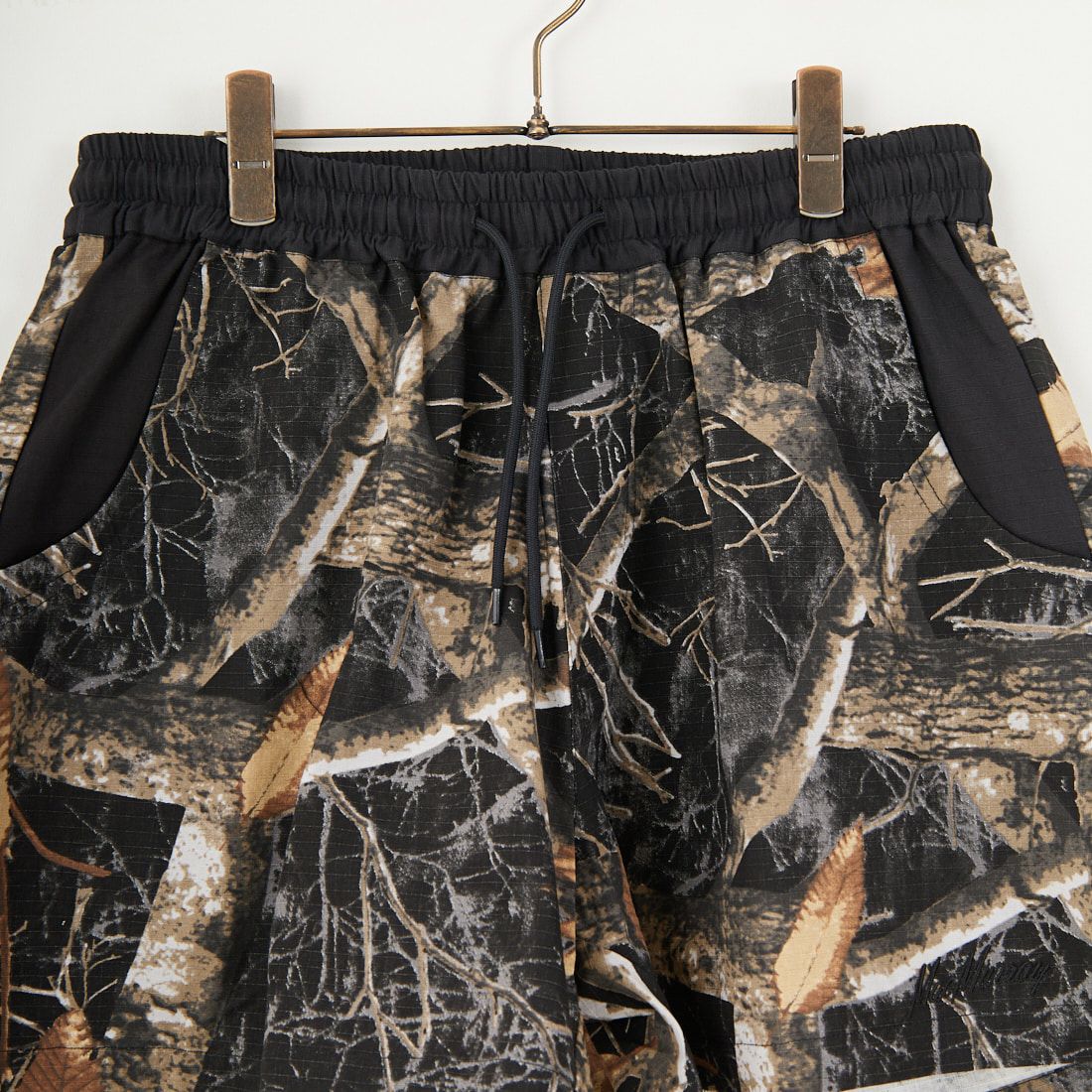 Mac Murray [マクマリー] カモ柄ショートパンツ [MM1-CSB-DD5A] BLACK REAL