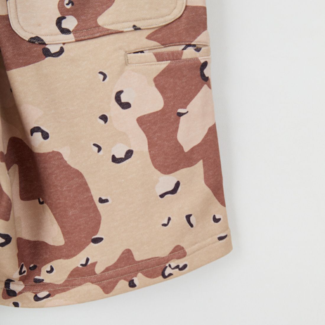 JACKSON MATISSE [ジャクソンマティス] カモ柄ワークスウェットショーツ [JM25SS022] CHOCOCHIP