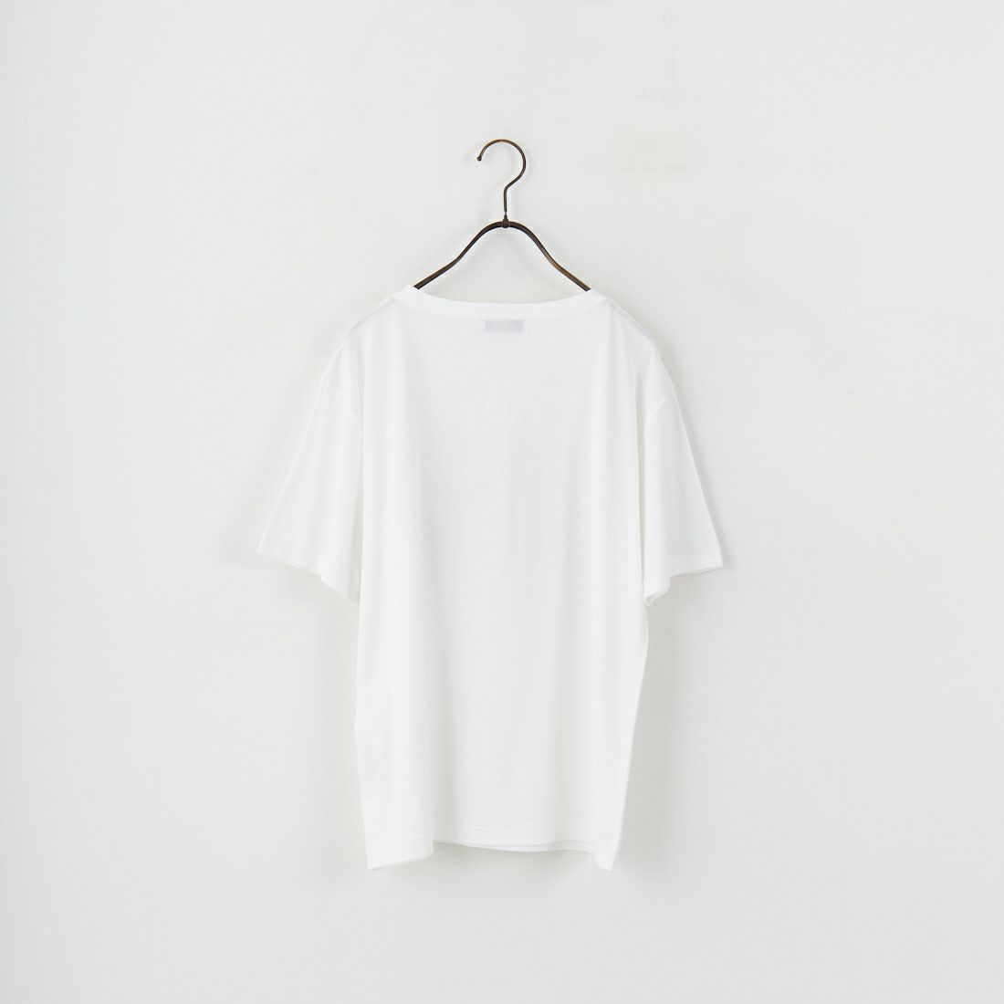emmi [エミ] フロッキープリントTシャツ [13WCT252046] WHT