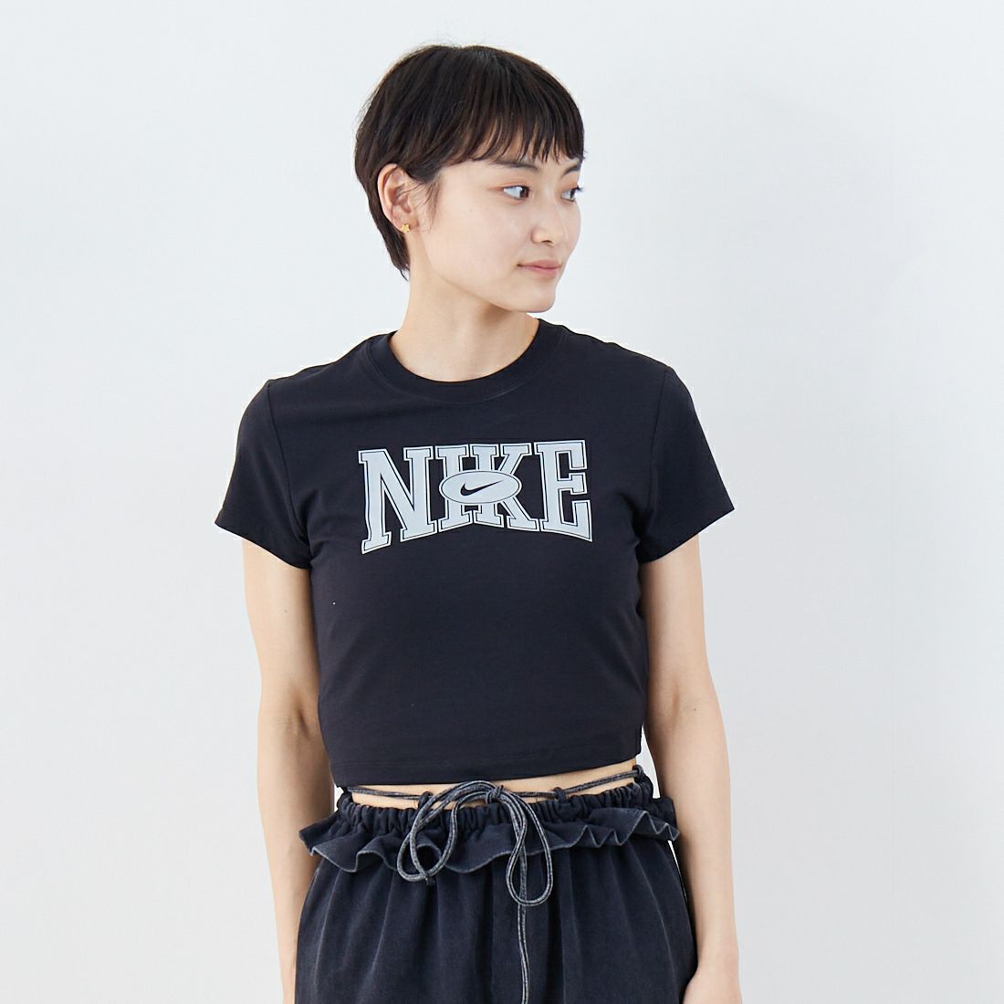 010 BLACK&&モデル身長：160cm 着用サイズ：M&&