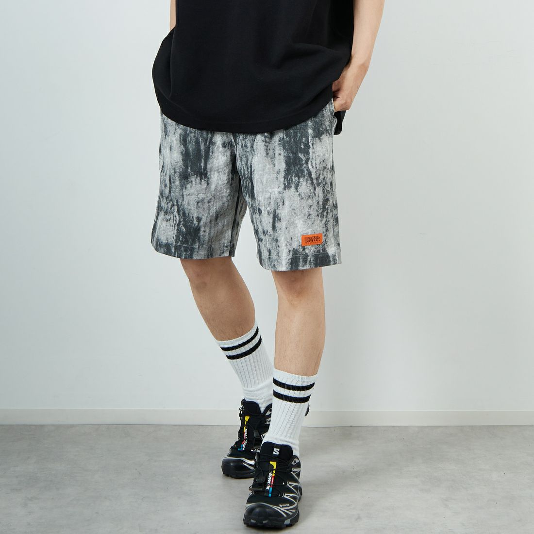 TYE DYE CA&&モデル身長：179cm 着用サイズ：L&&