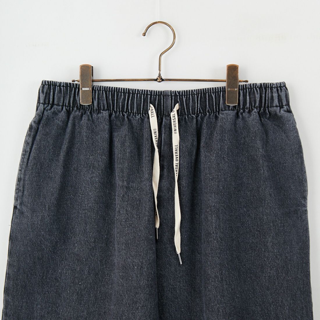 UNIVERSAL OVERALL [ユニバーサルオーバーオール] 別注 シェフショートパンツ [U2511657IN-JF] DENIM BLK