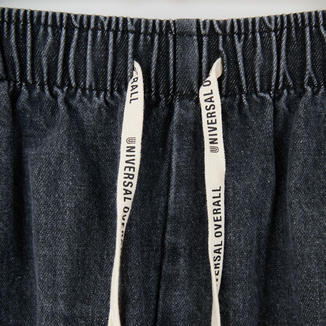 UNIVERSAL OVERALL [ユニバーサルオーバーオール] 別注 シェフショートパンツ [U2511657IN-JF] DENIM BLK